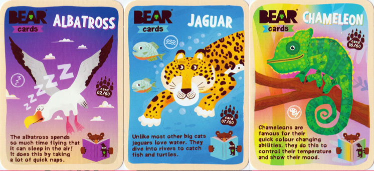 Yoyo Bear Animals cards