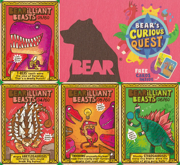 Yoyo Bearilliant Beasts UK Cards Gallery