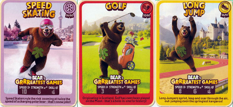 Yoyo Bearilliant Beasts cards