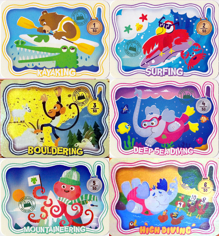 Yoyo Bear's Greatest Games Cards Gallery