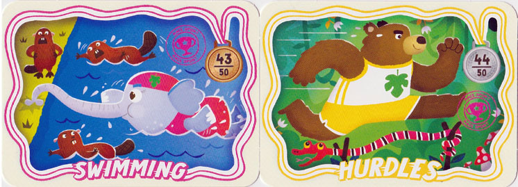 Yoyo Bear Greatest Games Cards